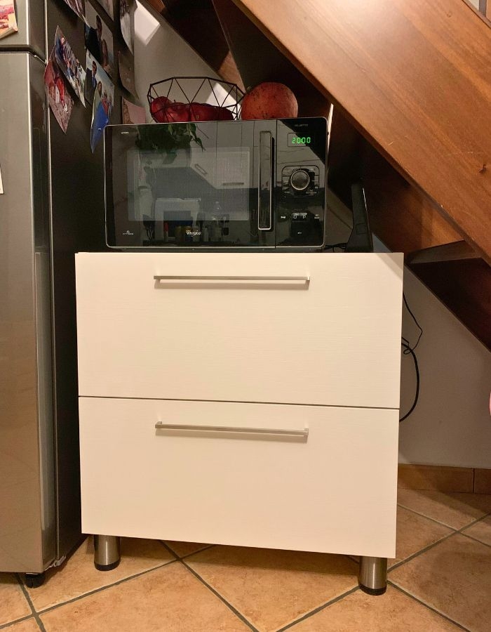 Cassettiera per cucina su misura